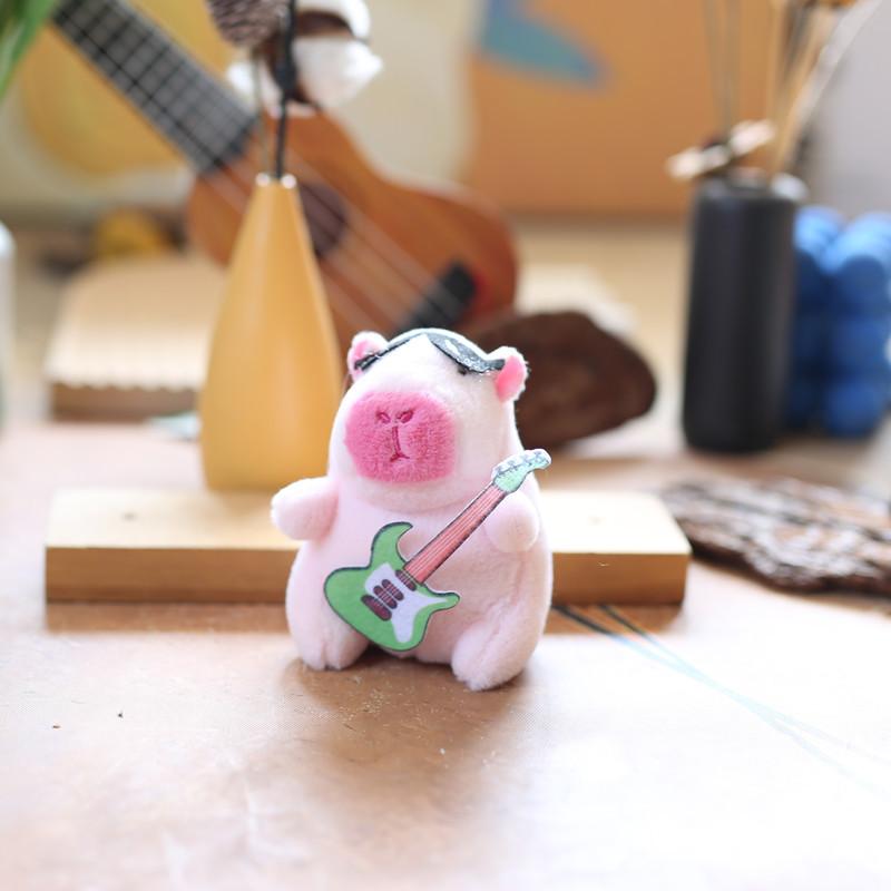 

Милая милая подвеска Капибала плюшевая игрушка кукла Капибара сумка подвесное украшение брелок кукла кукла 14 cm