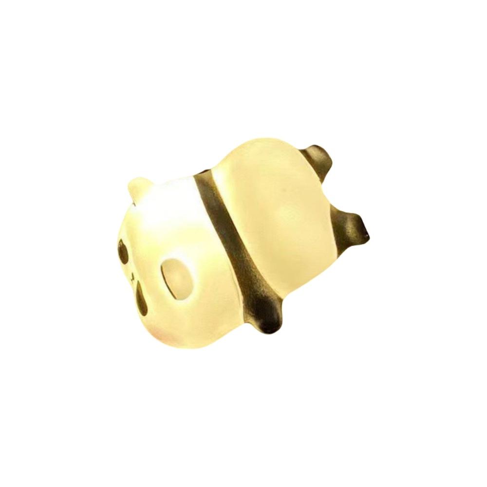 

Lighted Lighting Panda Slippers 3D Animal Panda Slides Sandals Outer Wear Shoes Indoor Outdoor Only 1PC Light