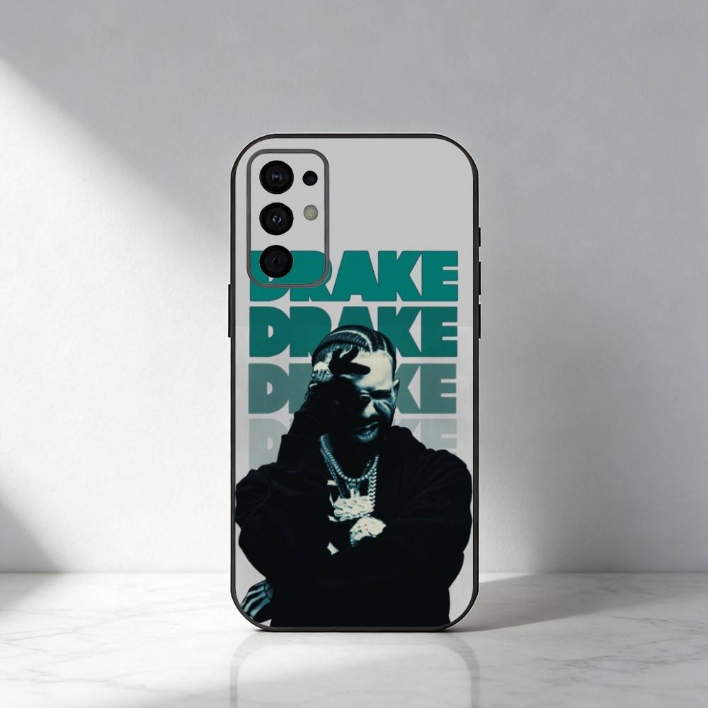 Rapper D-Drake Handyhülle Für Samsung S25,S24,S21,S22,S23,S30,Ultra,S20,Plus,Fe,Note,5G Schwarze Hülle
