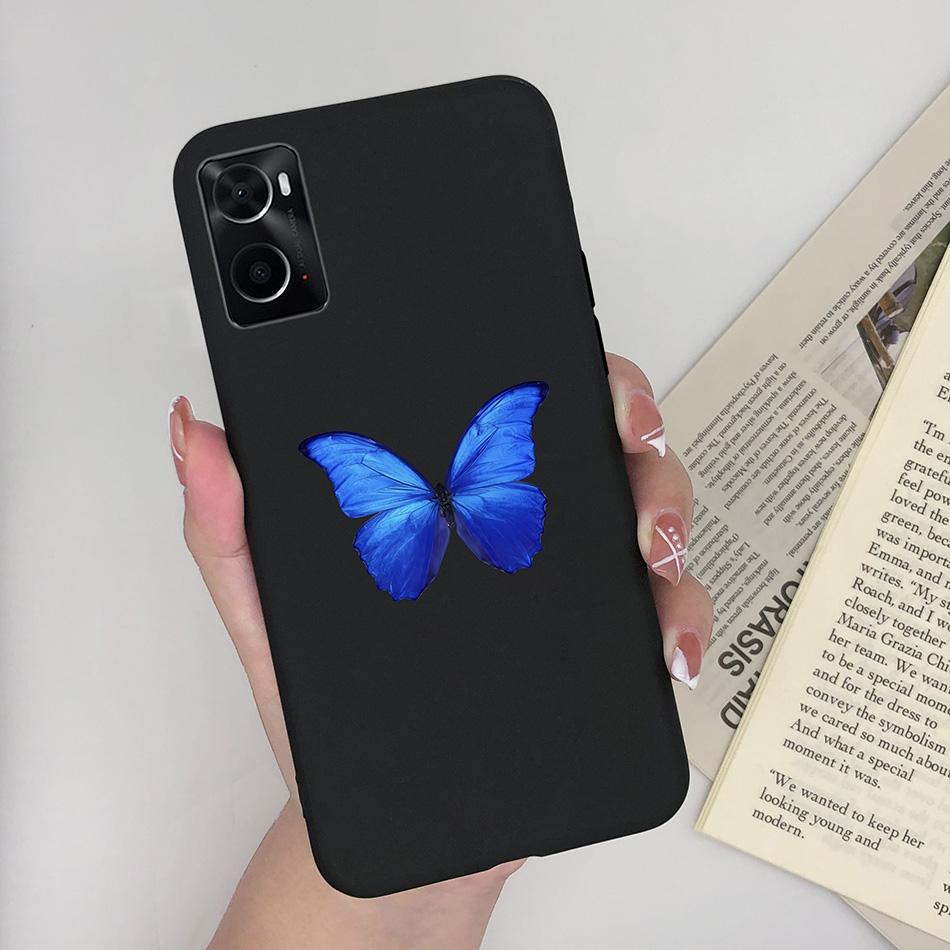 Phone Case For Oppo A96 A97 Cat Monster Soft Matte Silicone Anti Drop Back Cover For Oppo A 96 97 OppoA96 Bumper Funda Coque Bag
