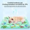 Ice Gel Dog Cat Sleeping Pad Self Added Water Pet Ice Cushion Dog Cold Bed Mat  For Small Big Dogs
