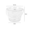 Yicang Transparent Plastic Water Bucket