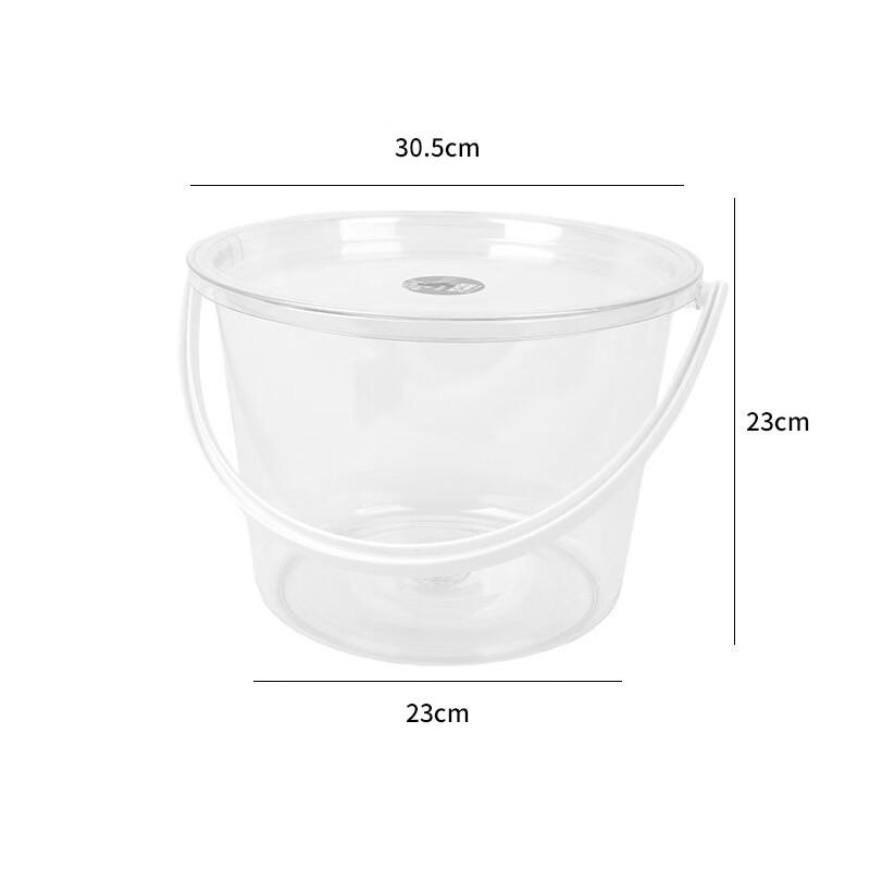 Yicang Transparent Plastic Water Bucket