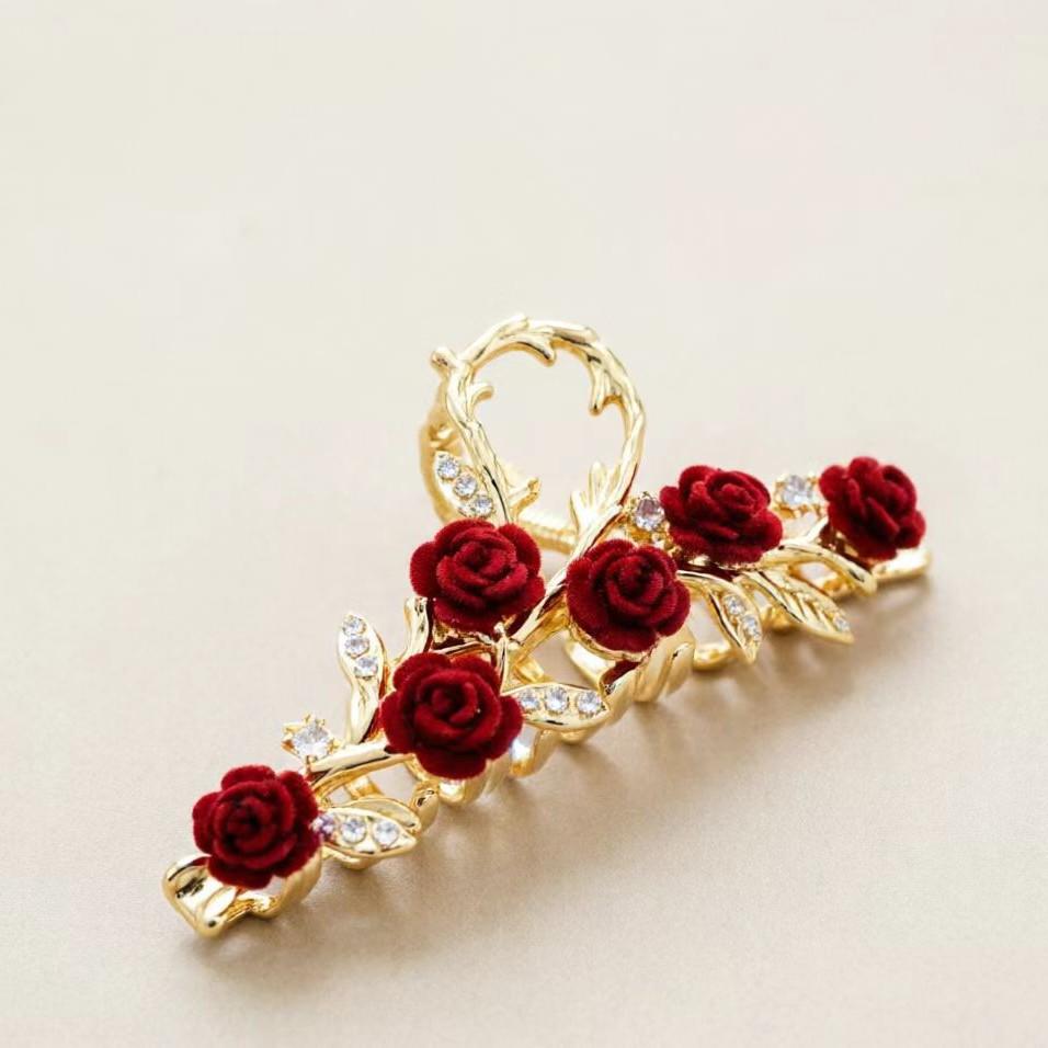 Elegant 2026 French-Style Large Claw Clip for Women - High-End Hair Accessory
