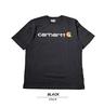 Carhartt Logo Large Size Small Men's T-Shirt, Black, Size, [Used]