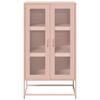Highboard Pink 68 X 39 X 123 Cm Steel