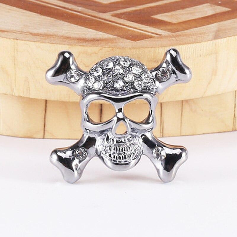 

Blucome Christmas Skull Shape for Women Men Sweater Hijab Pins