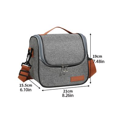 Fresh-keeping Ice Packs, Large-capacity Picnic Meal Packs, Hand-held Insulated Bags, and Crossbody Insulated Lunch Packs A-DH