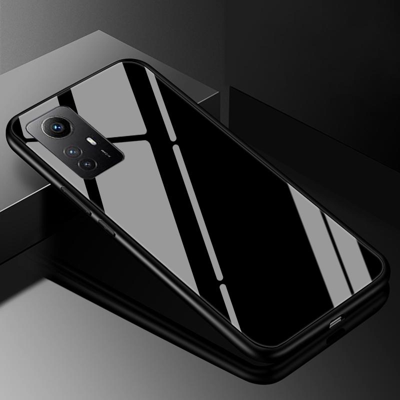 

Загартоване Скло Чохол для Xiaomi 12T 13T Pro Кришка Жорсткий Чохол для Xiaomi Mi 11 10 T Pro 10t 12 12x 12t 13 Lite 5G Чохол ТПУ Бампер For Xiaomi 12T Pro