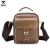 Captain Niu Men's Genuine Leather Crossbody Bag - Trendy, Casual, and Multifunctional