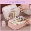 Travel Makeup Bag With Waterresistant Polyester For Women And Men