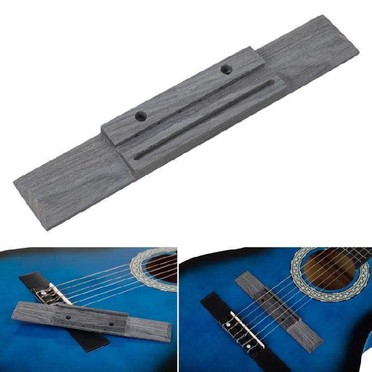 Classical Guitar 6 Holes Bridge Rosewood Bridge Replacement Parts Easy to Use