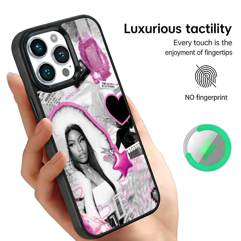 Friday N-Nicki M-Minaj Phone Case For iPhone17,16,15,14,13,12,11 Plus,Pro Max, New Magnetic Wireless Charging