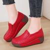 35-41 Women's Oversized Comfortable Thick Soled High Rise Sponge Shoes Mother's Shoes Lazy Shoes Loafers Shoes