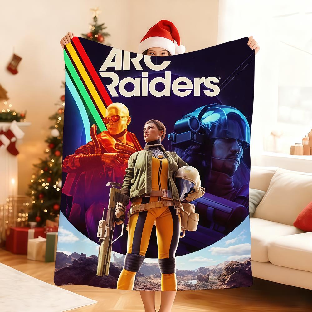 Hot New Game A Arc R RaidersS Blanket Soft Throw Blanket for Home Bedroom Bed Sofa Picnic Travel Office Rest Cover Blanket Gift