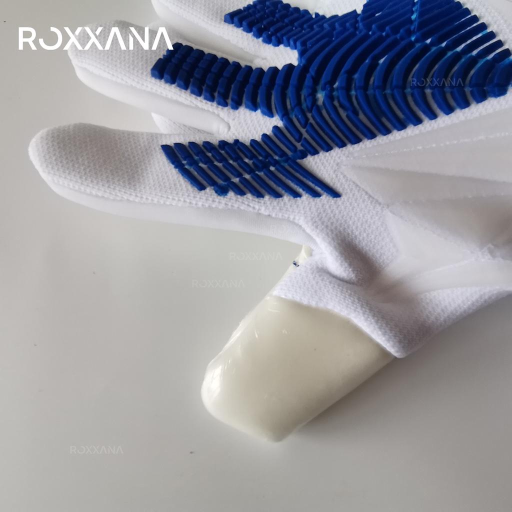 ROXXANA High Performance Professional Protection Game Training Adult Youth Soccer Goalkeepers Full Latex Anti-Slip Wear Gloves