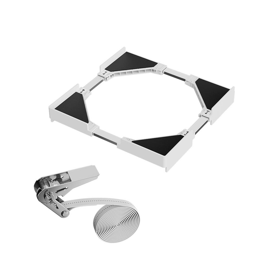 Washing Machine Stand Washing Machine Dryer Fridge Pedestal Adjustable Length Anti Vibration Anti Noise Drying Rack