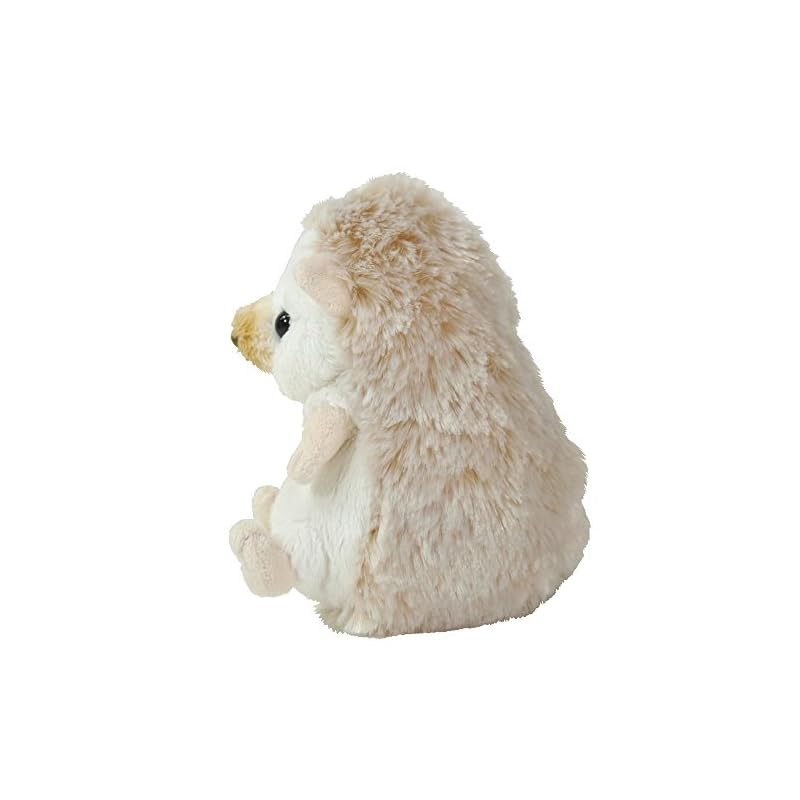 SunLemon Fluffy Hedgehog White Small 10 X 101 X 10cm Plush Animal P-3242