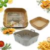 BAKING LINERS FOR FAT-FREE FRYER 50x PAPER + SILICONE