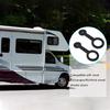 Flexible Silicone Motorhomes Campers Third Wheel Shower Door Latches Straps Suitable for Added Safety F100158276 0273349