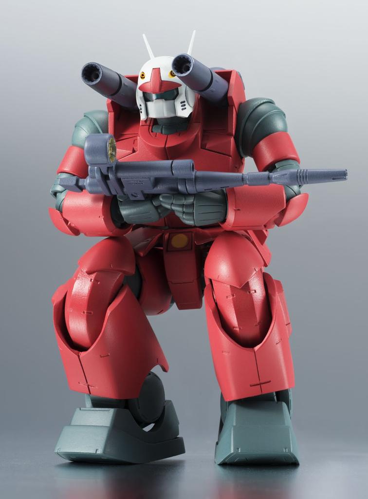 TAMASHII NATIONS ROBOT Spirits Mobile Suit Gundam Guncannon 125 mm bemalte bewegliche Figur [SIDE MS] RX-77-2 ver. A.N.I.M.E. Ca.. ABS und PVC