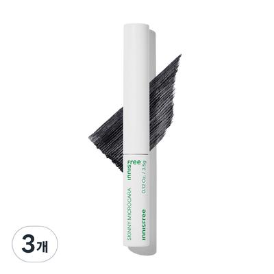 New Skinny Meticulous Mascara 3.5g, No. 1 Black, 3 Pcs.