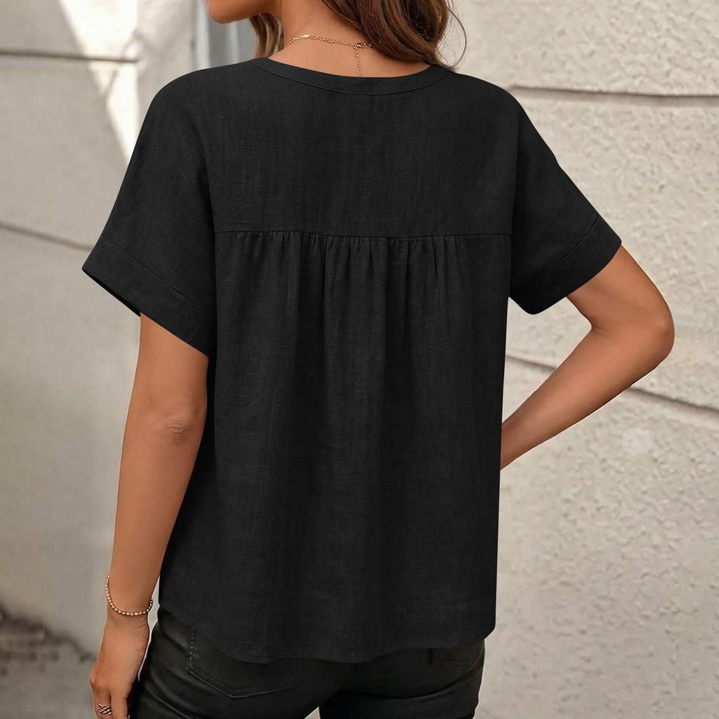 Women's Casual Short-sleeved Blouse