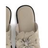 Kumkang Women Leather Flower Flip Flops Clasac6402wwonf8