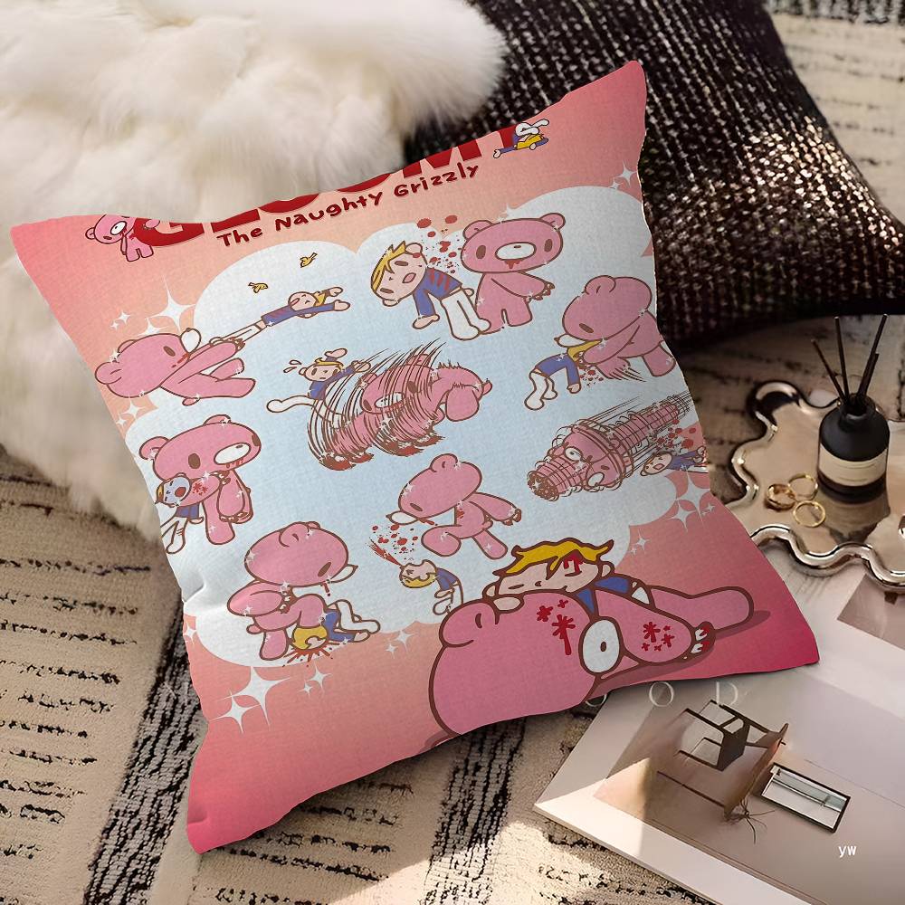 Cartoon G-Gloomy Bear Pillow Cover Design Cushion Cover Decor Holiday Decorati