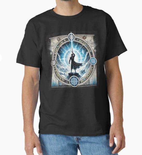 Strength, Weakness, Journey, Destination T-shirt S