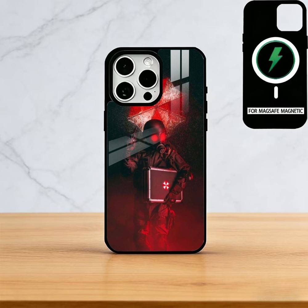 Resident Evil Phone Case For iPhone17,16,15,14,13,12,11 Plus,Pro Magnetic with Magsafe Wireless Charging