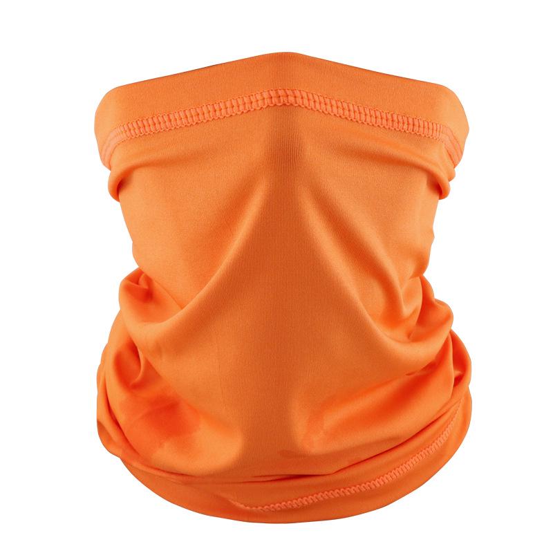 Men's Camouflage Ice Silk Neck Gaiter: Versatile, Breathable Sun Protection Headscarf for Outdoor Cycling