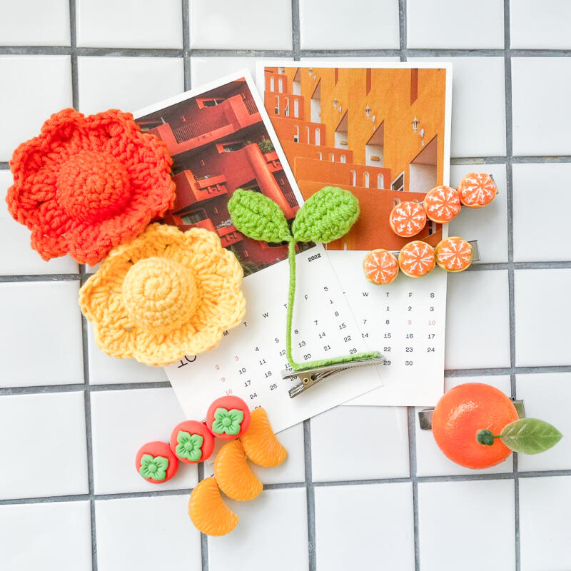 Fruit Accessories Baby Doll Sprout Hairpin Hairpin