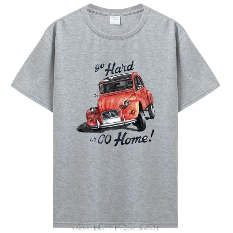 Classic Car Tops T Shirt Classic Car Pattern TShirt For Unisex Creative Graphic Clothing Oneck Custom Printed Cotton Tshirt