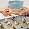 Ice  Spoon Stainless Steel Spring Handle Masher Cookie Scoop