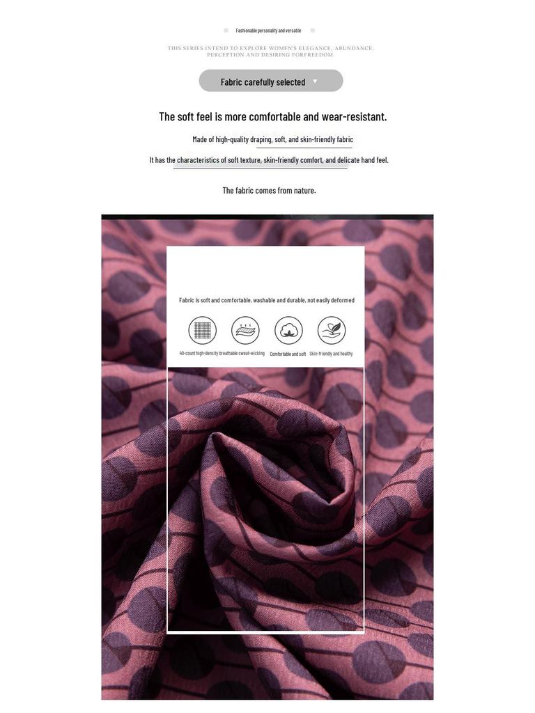 Polka Dot Stand Collar Plus Size Jacket for Women - Stylish Spring/Autumn Trench Coat for Middle-Aged Moms