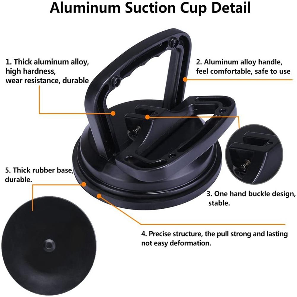 2 Pcs Dent Puller Dent Remover Tool Suction Cup Lifter for Cars Dent Glass Tiles Mirror Lifting and