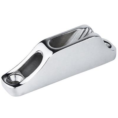 316 Stainless Steel Marine Rope Clamp – Clam-Shell Mooring For 3-6mm Ropes – For Kayak, Canoe, Inflatable Boat, Yacht – 17/18x70/82mm