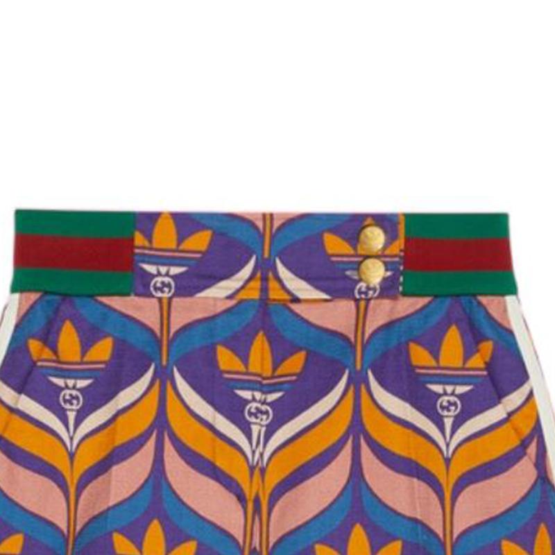 GUCCI X Adidas Cotton Shorts 703006-ZAJS5-7694