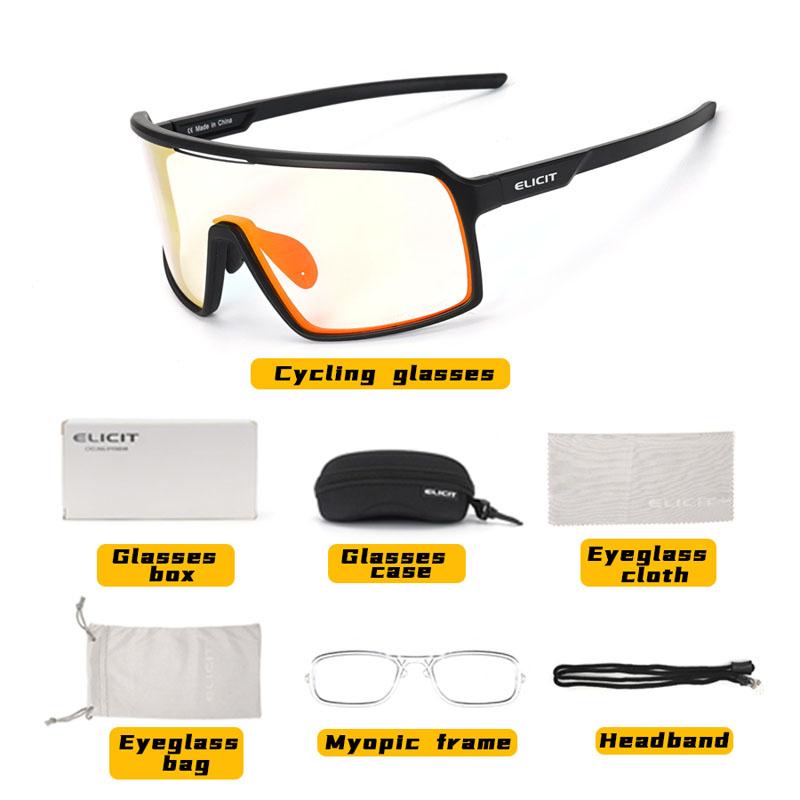 27g Radfahren Sonnenbrille Männer Frauen TR90 Leichte Brille UV400 Outdoor Sport MTB Brillen Mountainbike Photochrome Schutzbrille