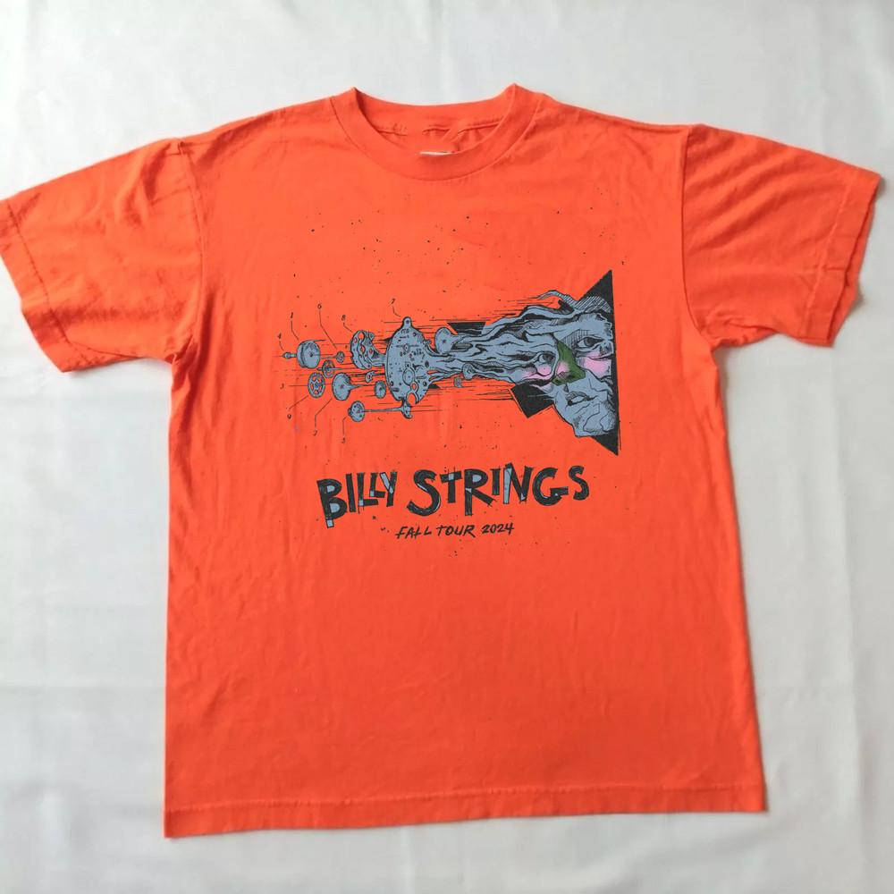 

Billy Strings Fall Tour 2024 Orange Full Size S-5XL SS473 Unisex T-Shirt L