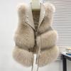 Fur Vest Women's Short Coat Slim Fit Fashionable Young Winter Versatile Splicing Imitation Fox Fur Winter Vest