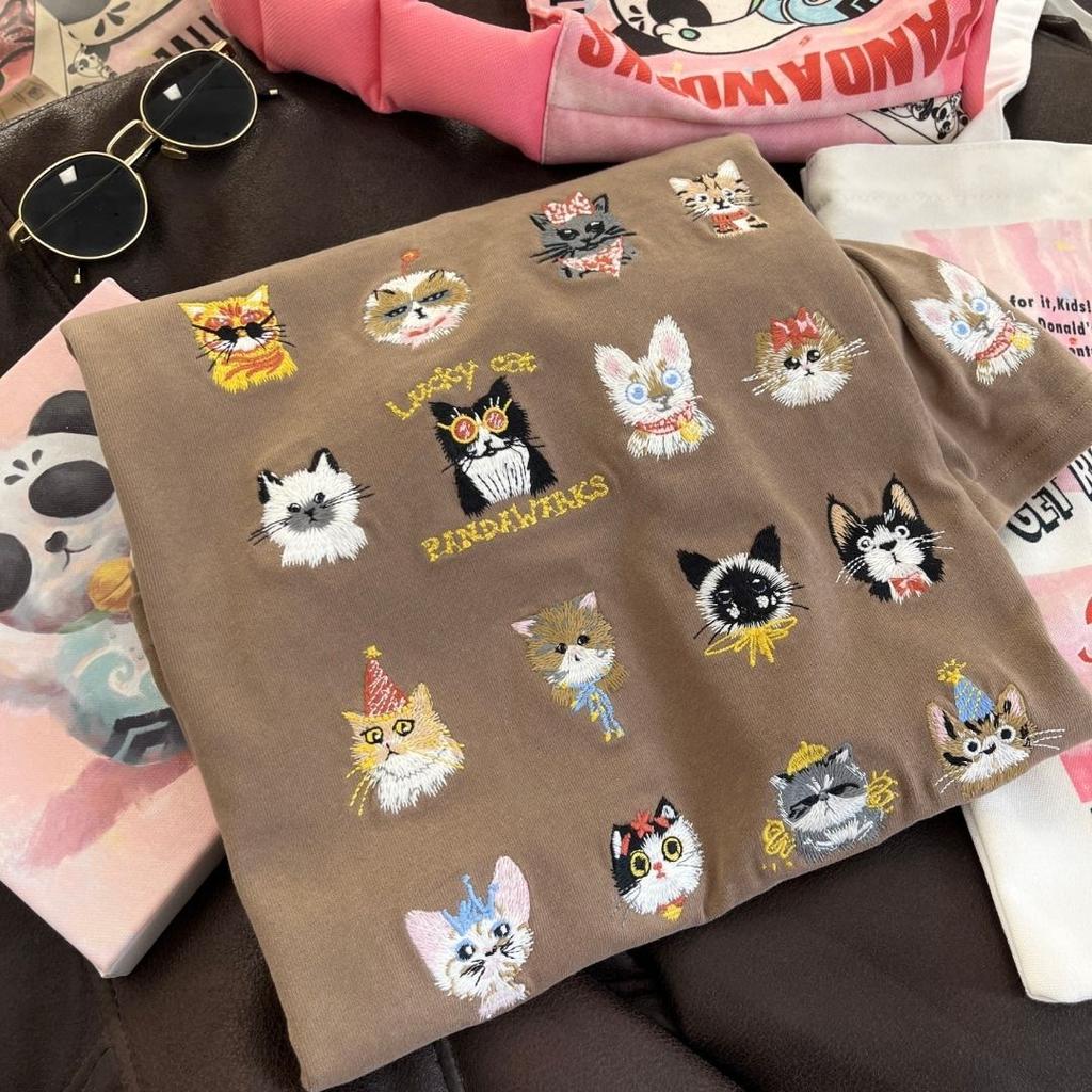 Kreativní tričko pro ženy Letní krátký rukáv Pár Nosit Top Letní trička