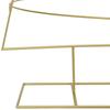 Metal Christmas Tree Gold 209 cm Powder Coated Steel