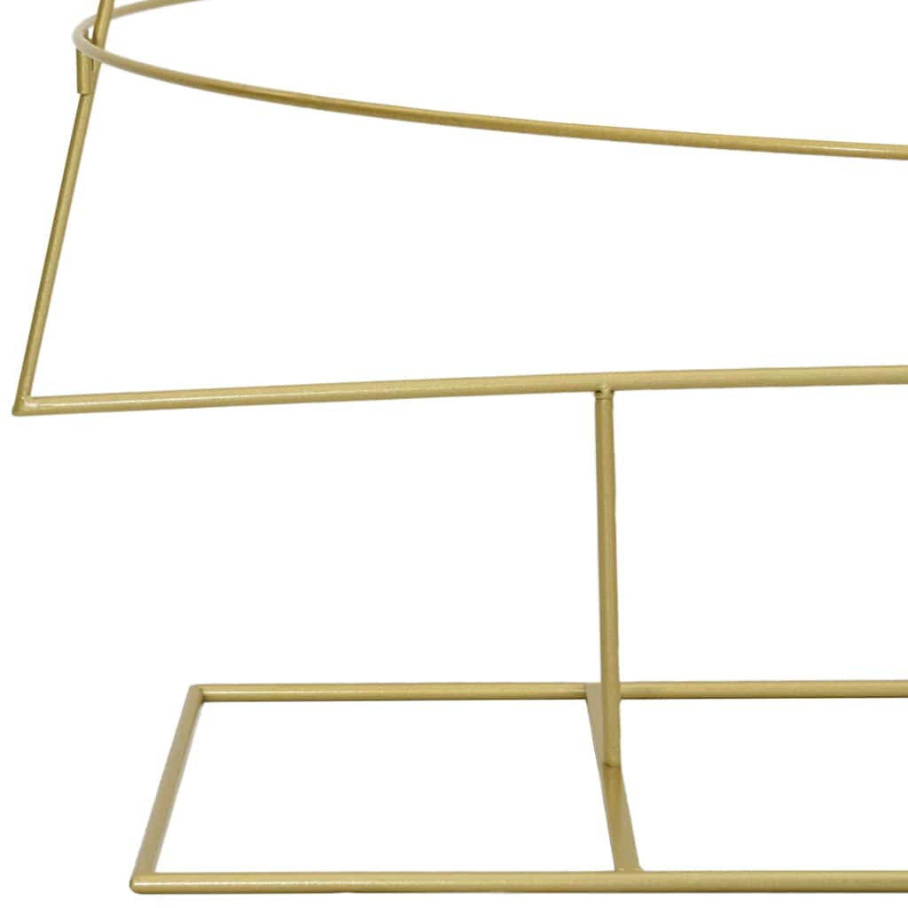 Metal Christmas Tree Gold 209 cm Powder Coated Steel