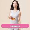 Middle/High School Girls' Warm Fleece-Lined Vest with Development Bra and Belly Protector