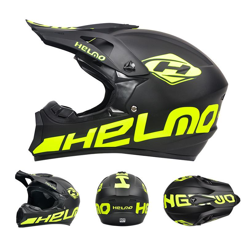 DOT Certified Full Face Off-road Motorcycle and Mountain Bike Helmet