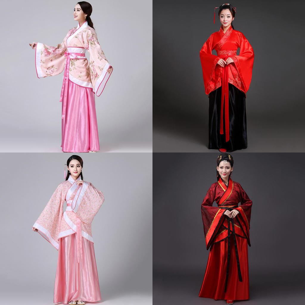 Elegant Ancient Chinese Traditional Costume For Women With Exquisite Workmanship