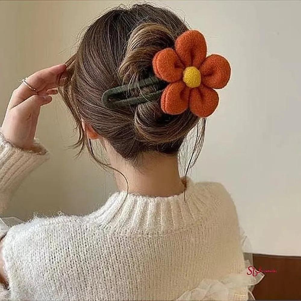 Hair clip giant updo king hair clip hair hair clip flower hair clip flower long hair hair clip bun pqr745