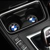 2025 Car For BMW Silicone Car Coaster Cup Holder Coasters Center Console Drink Insert Mats For BMW X3 X5 F10 F20 F30 F34 F36 F15